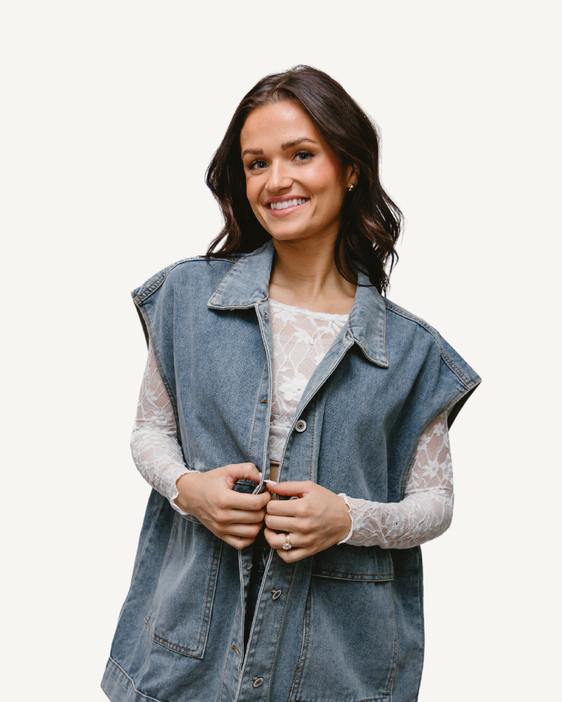 Full Lace Long-Sleeved Halftee - P's One-Stop Shop 