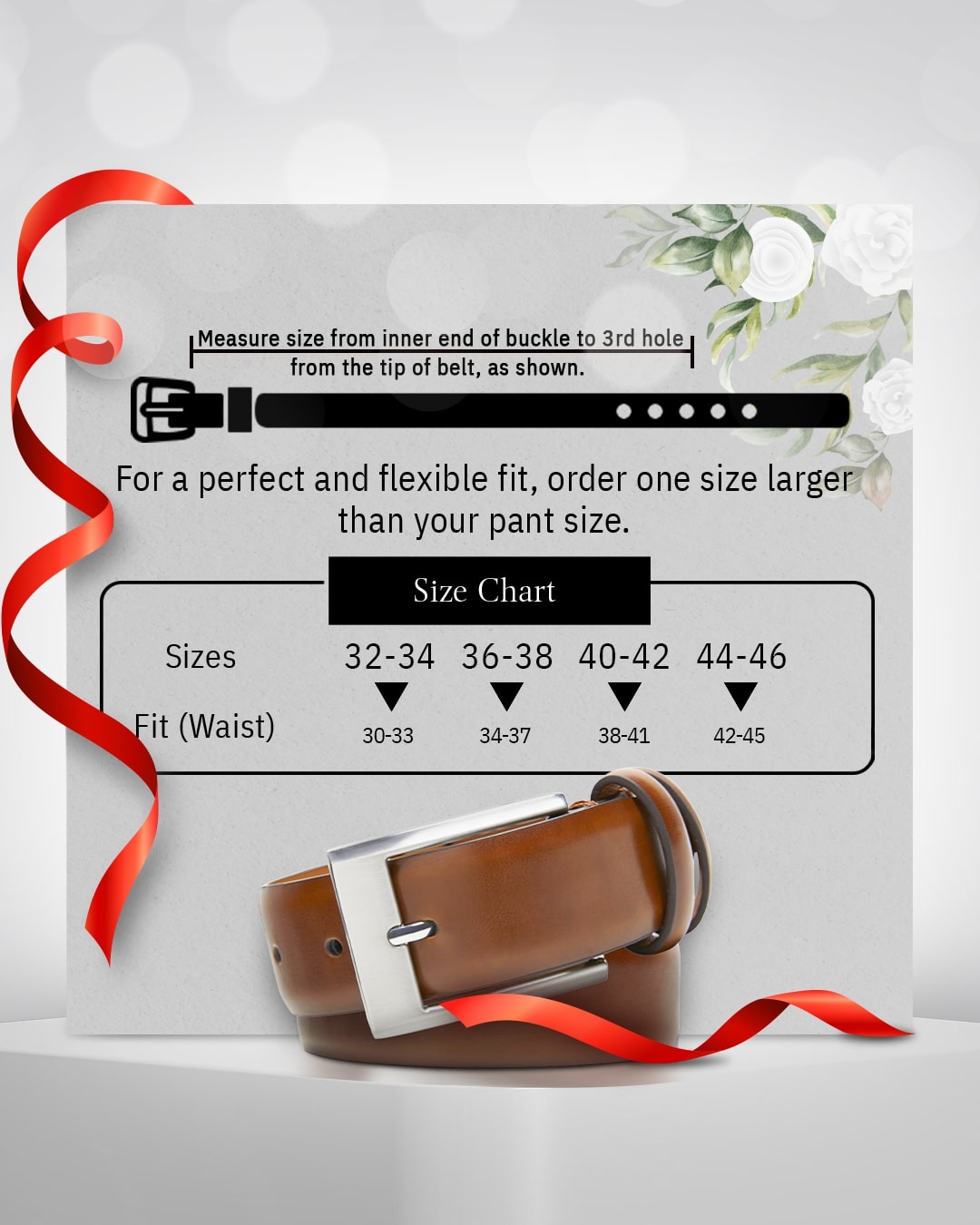Genuine Leather Belt - P's One-Stop Shop 