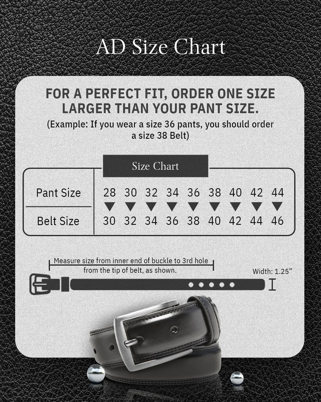 Genuine Leather Belt - P's One-Stop Shop 