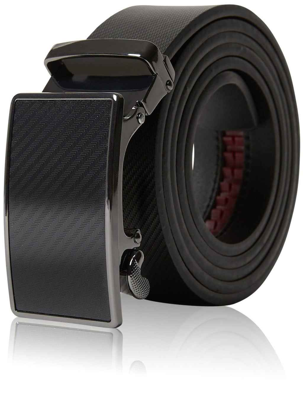 Genuine Leather Ratchet Belt - P's One-Stop Shop 