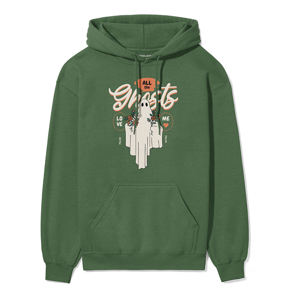 Ghosts Love Me Hoodie - P's One-Stop Shop 