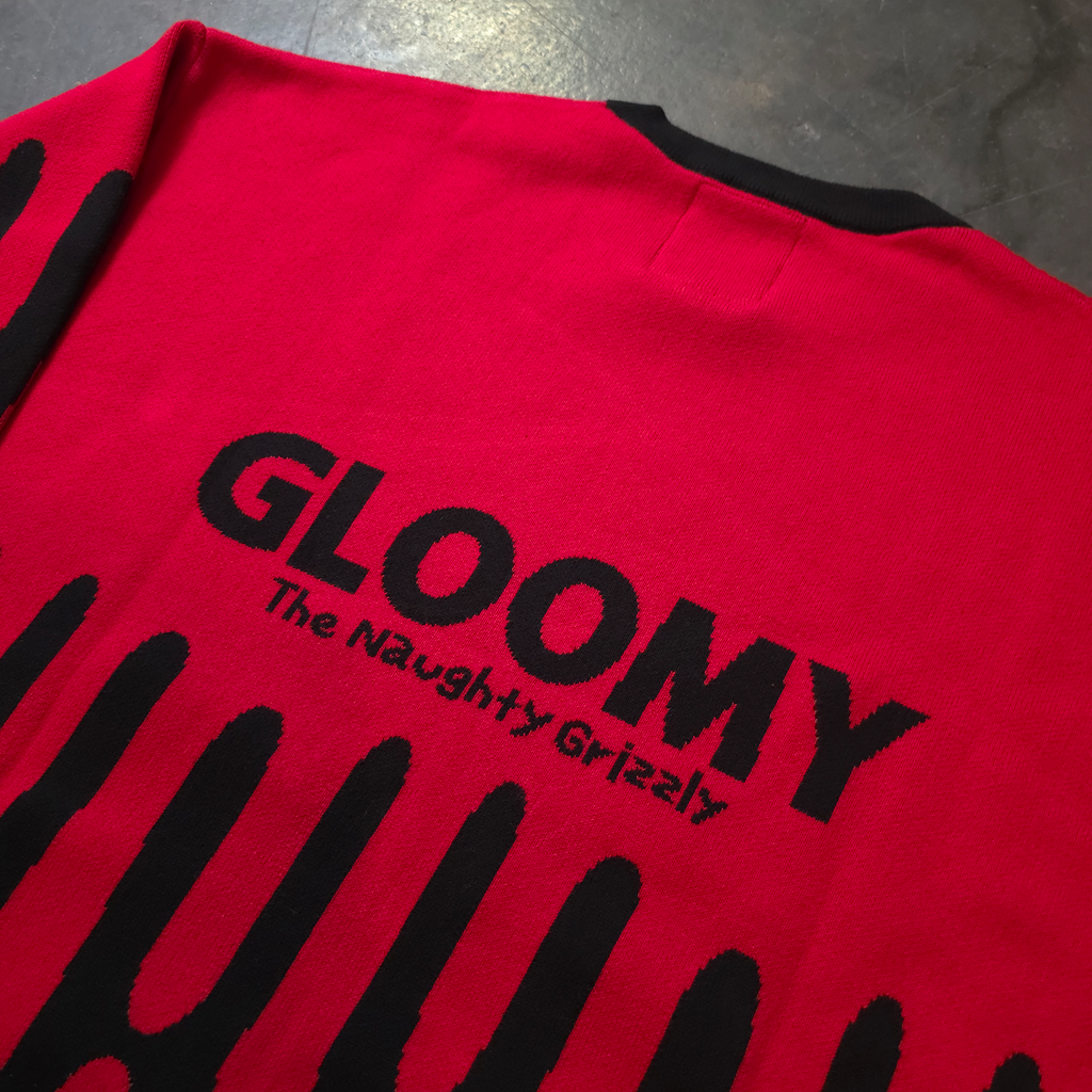 Gloomy Drip Knit Sweater - P's One-Stop Shop 