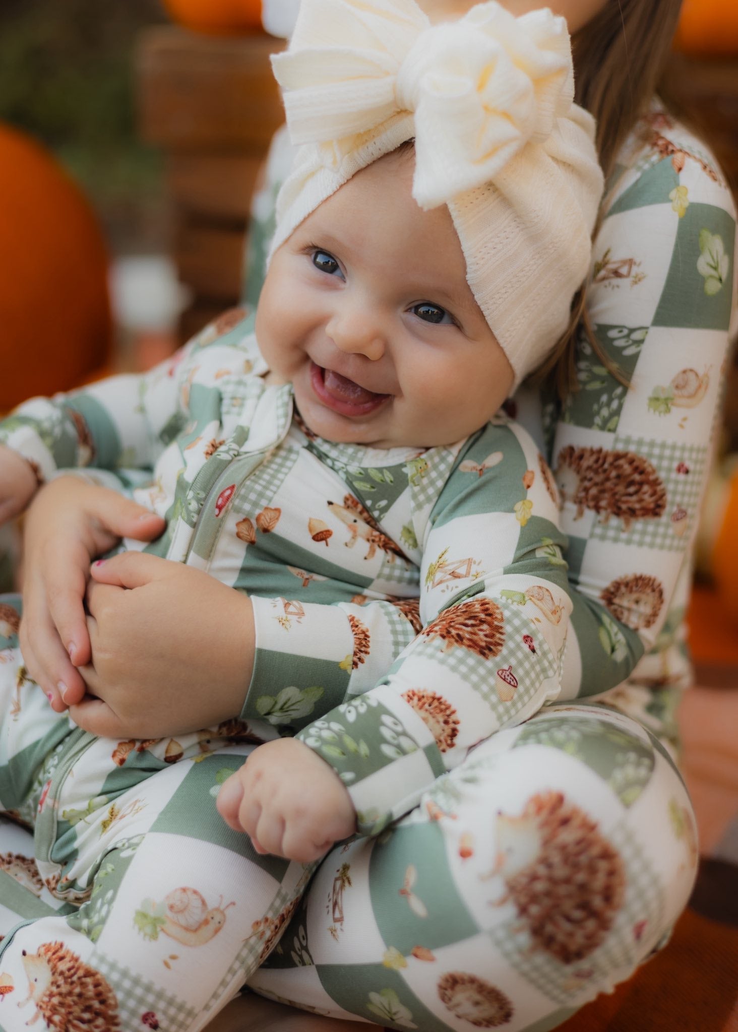 Harvest Hedgehogs Bamboo Zippy Pajamas - P's One-Stop Shop 