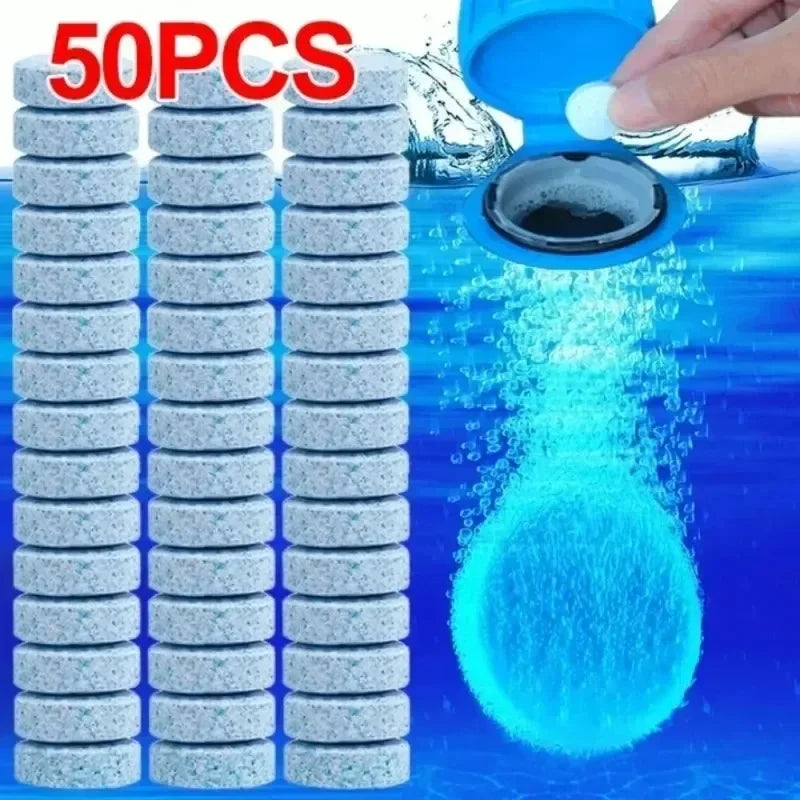 ISGTDRM Solid Cleaner Car Windscreen Cleaner Effervescent Tablet Auto Wiper Glass Solid Cleaning Concentrated Tablets Detergent - P's One-Stop Shop 