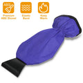 Ice Scraper Glove Car Windshield Snow Scraper Remover Glove Lined of Fleece Winter Ice Scraper Mitt Keep Warm - P's One-Stop Shop 