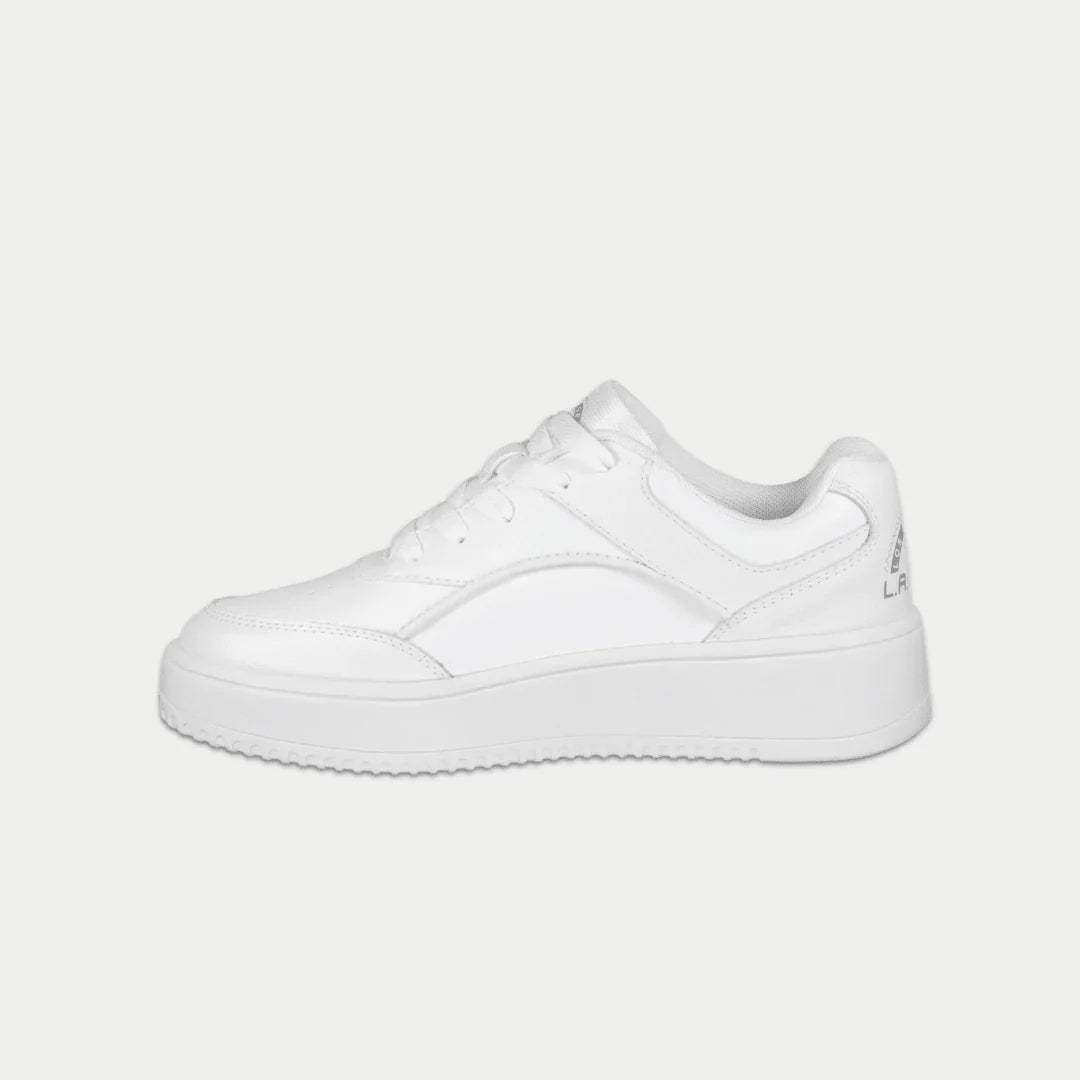 LA Gear Kids Flame Lowtop | White - P's One-Stop Shop 
