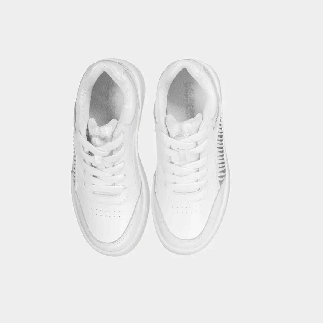 LA Gear Kids Flame Lowtop | White - P's One-Stop Shop 