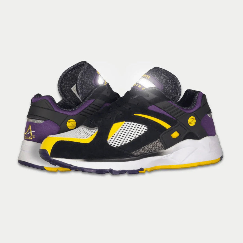 LA Gear Men's Catapult Light-Up Lowtop | Black x Purple x Yellow - P's One-Stop Shop 