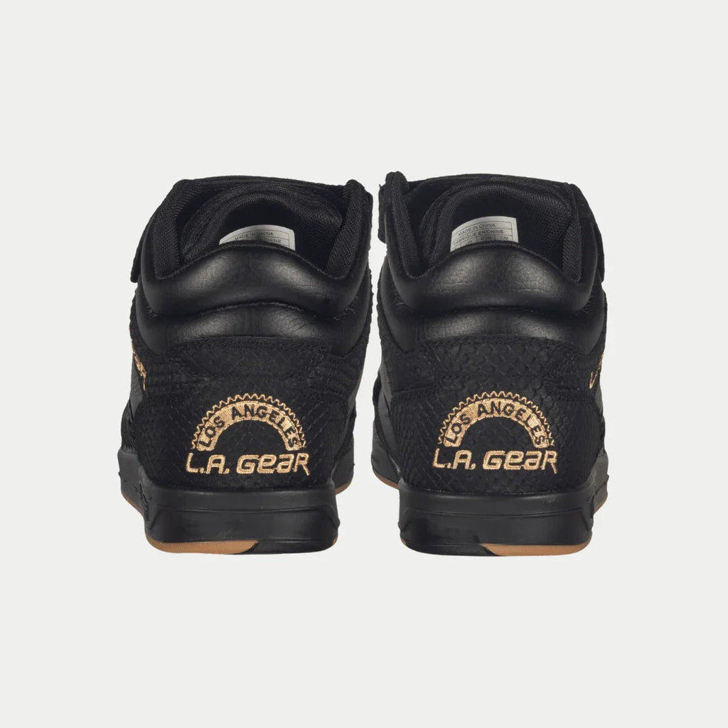 LA Gear Men's Flame Retro Hightop | Black - P's One-Stop Shop 