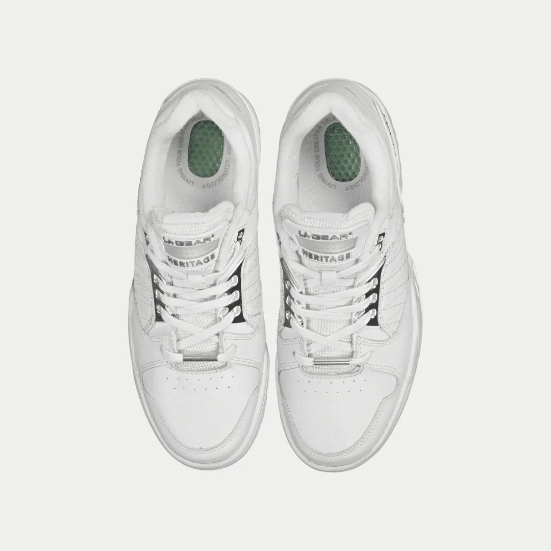 LA Gear Women's Boardwalk Lowtop | White - P's One-Stop Shop 