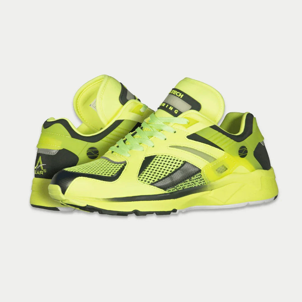 LA Gear Women's Light-Up x Glow Lowtop | Neon Yellow x Black - P's One-Stop Shop 