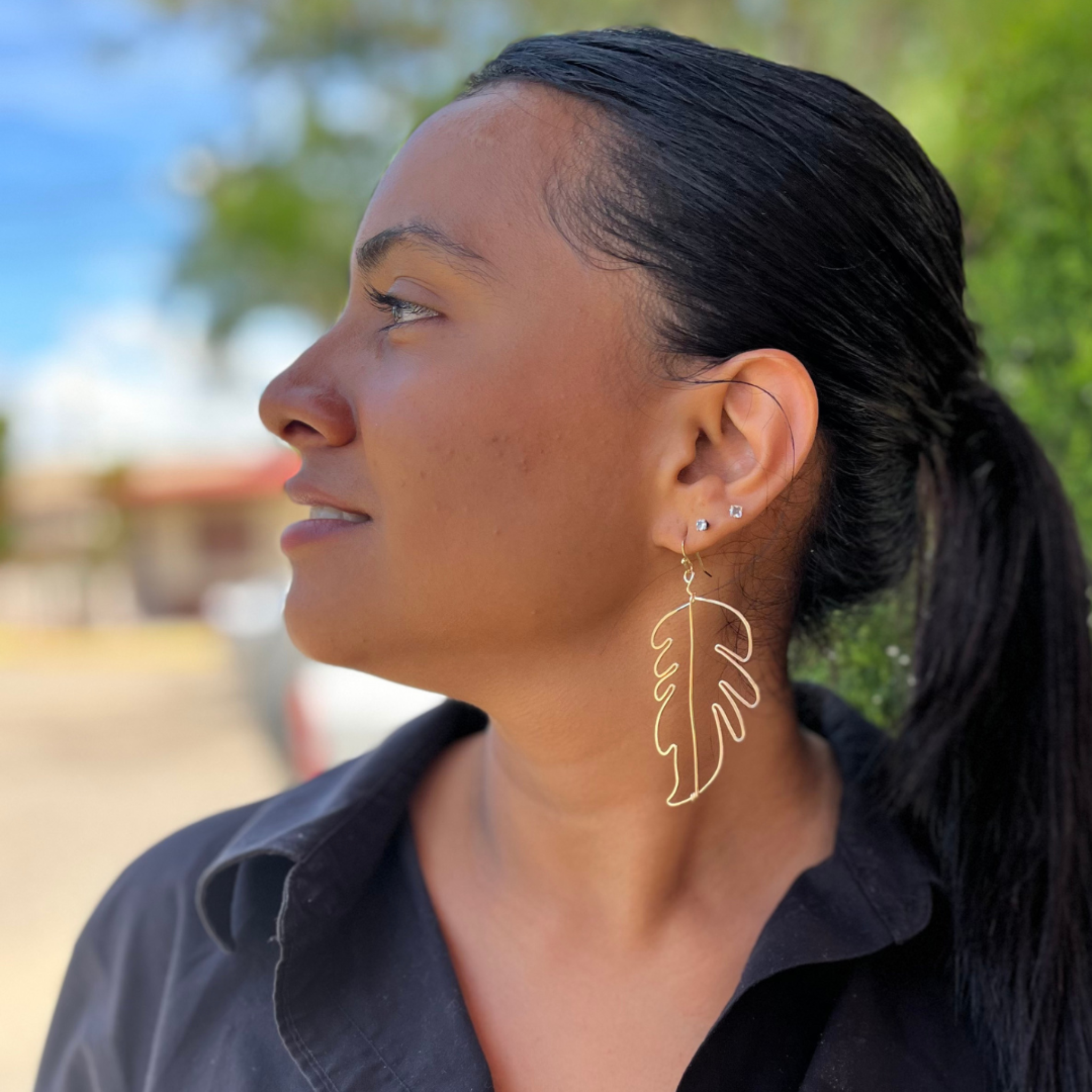 Light as a Feather earrings - P's One-Stop Shop 