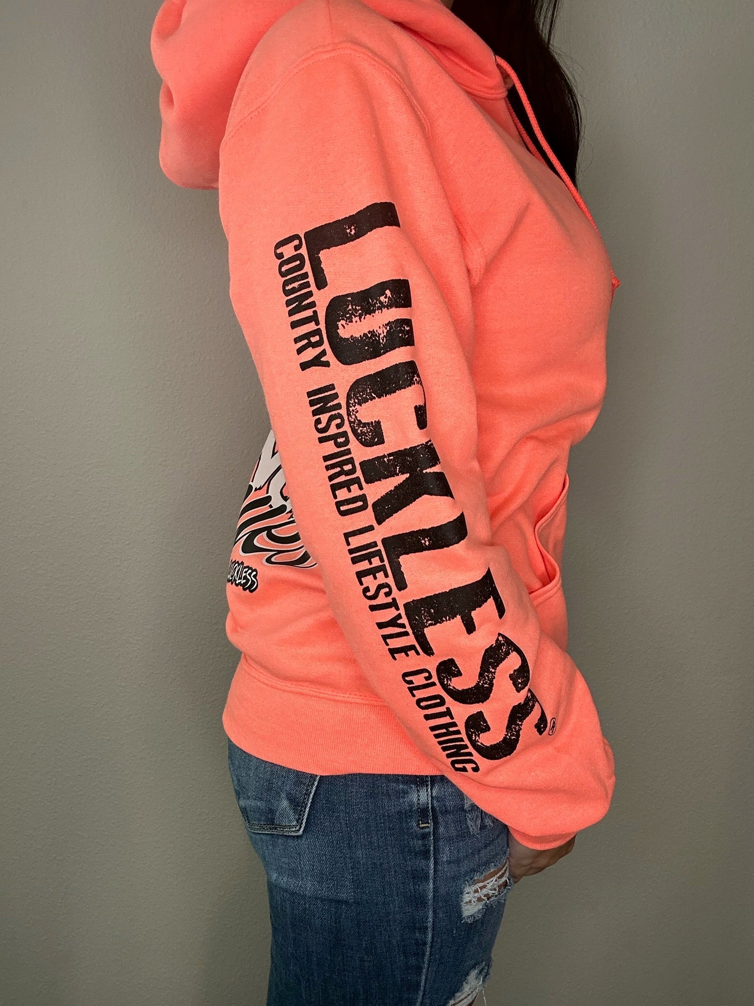 Lil Bit Of Devil in these Angel Eyes Hoodie - P's One-Stop Shop 
