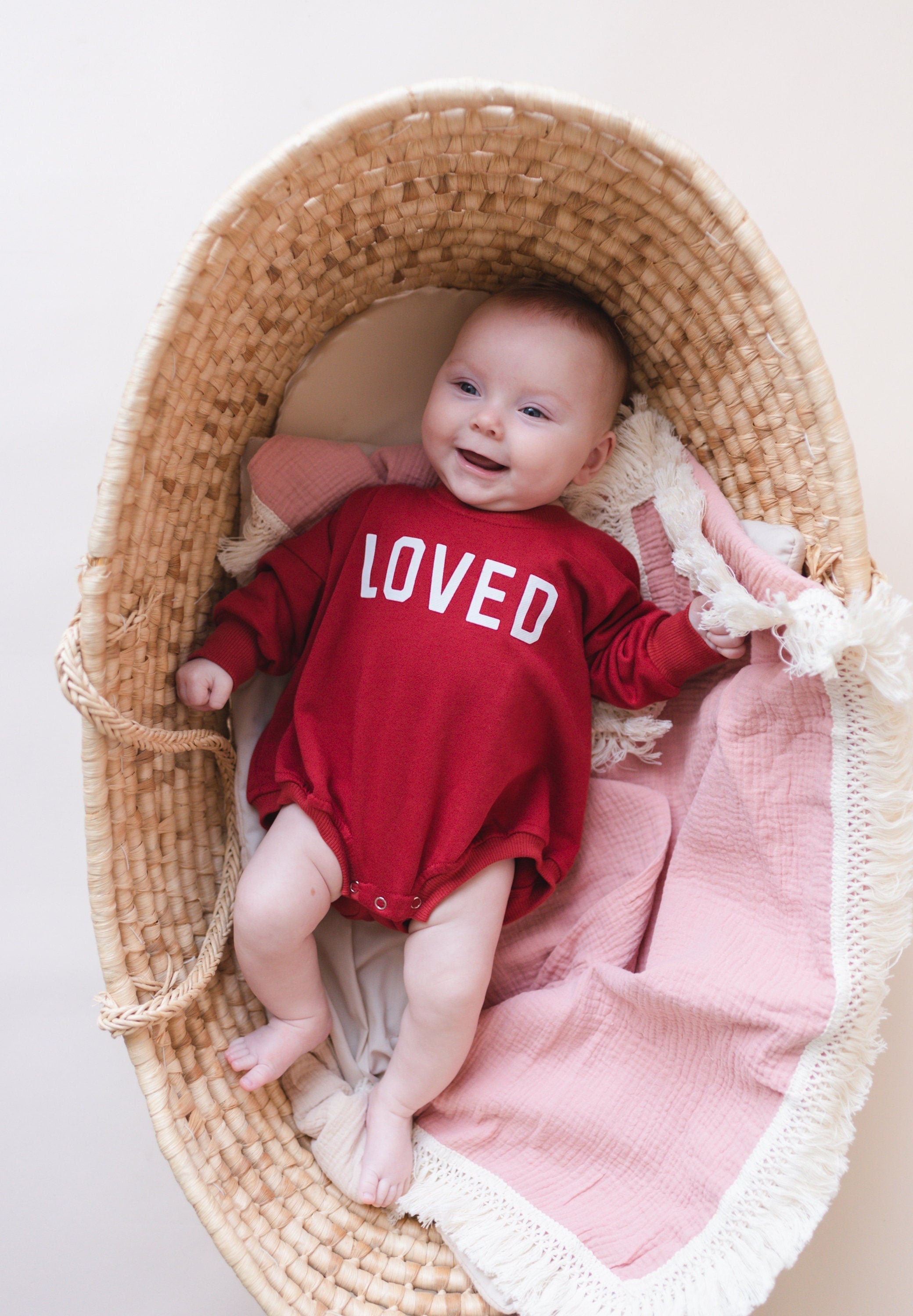 Loved Sweatshirt Romper - more colors - P's One-Stop Shop 
