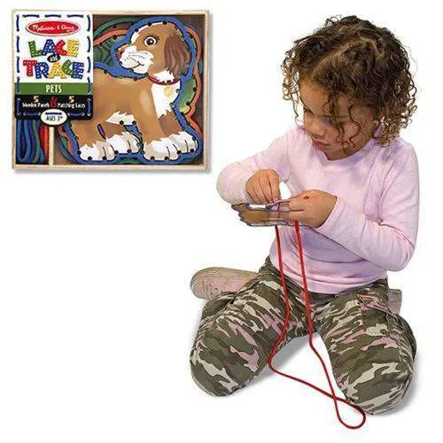 Melissa & Doug - Lace and Trace Pets - P's One-Stop Shop 