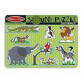 Melissa & Doug-Zoo Animals Sound Puzzle - P's One-Stop Shop 