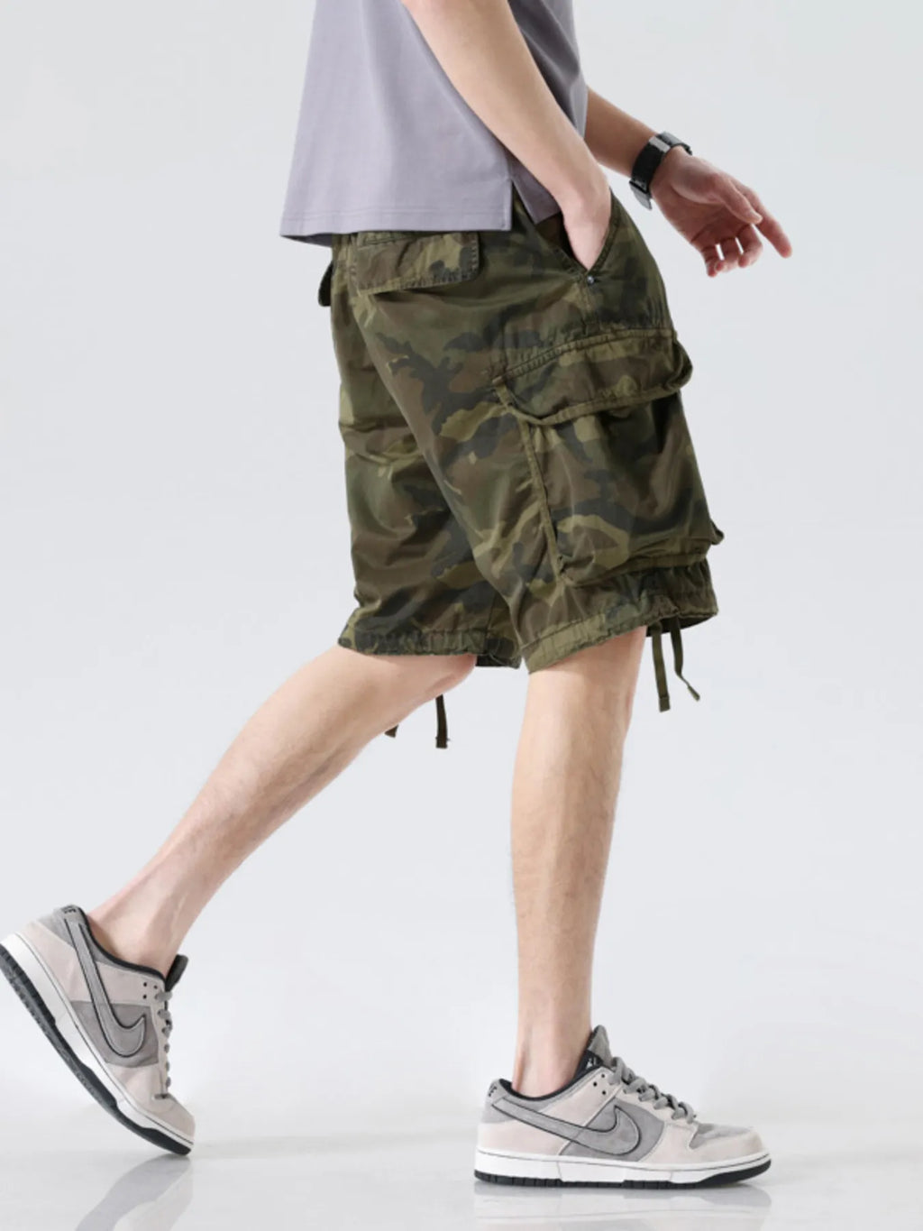 Men's Camouflage Cargo Shorts - P's One-Stop Shop 