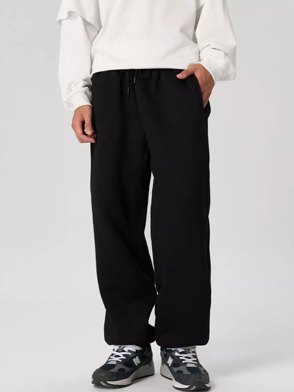Men's Drawstring Loose Fit Joggers - P's One-Stop Shop 