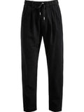 Men's Drawstring Straight Pants - P's One-Stop Shop 