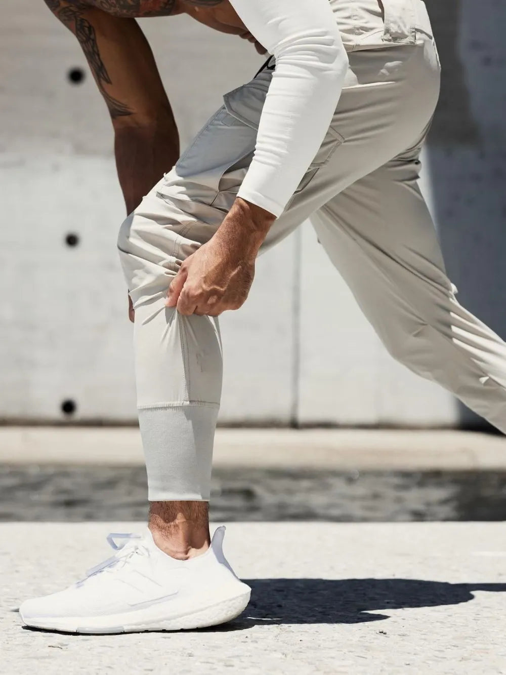 Men's Plus Size Drawstring Joggers with Pockets - P's One-Stop Shop 
