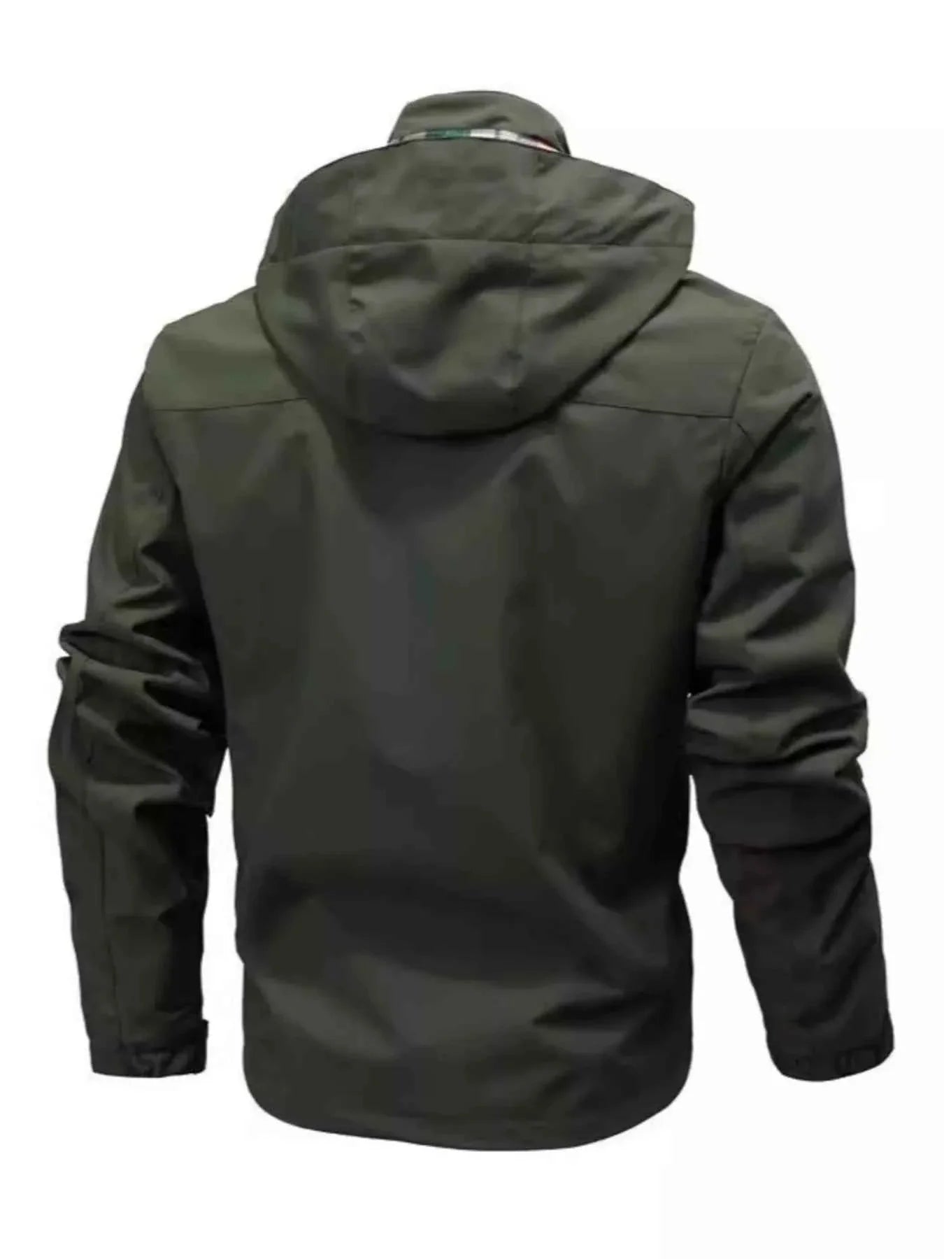 Men's Plus Size Hooded Outdoor Windproof Coat - P's One-Stop Shop 