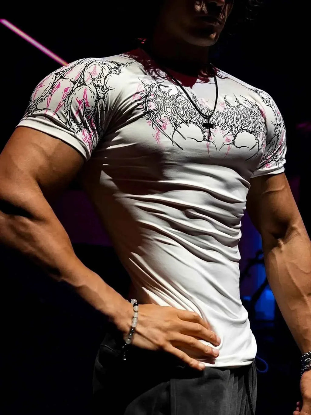 Men's Quick Dry Compression Gym T-shirt - P's One-Stop Shop 