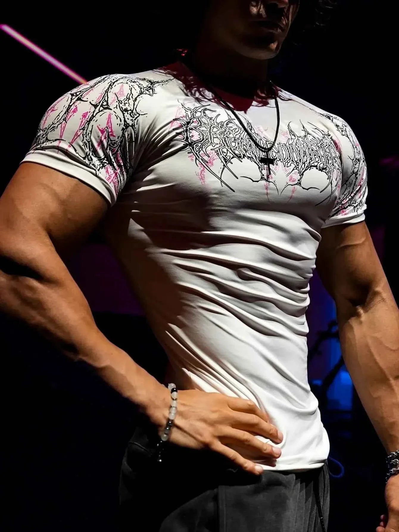 Men's Quick Dry Compression Gym T-shirt - P's One-Stop Shop 