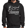 Mens Graphic Hoodie Ephesians - Blessed with Every Spiritual Blessing - P's One-Stop Shop 