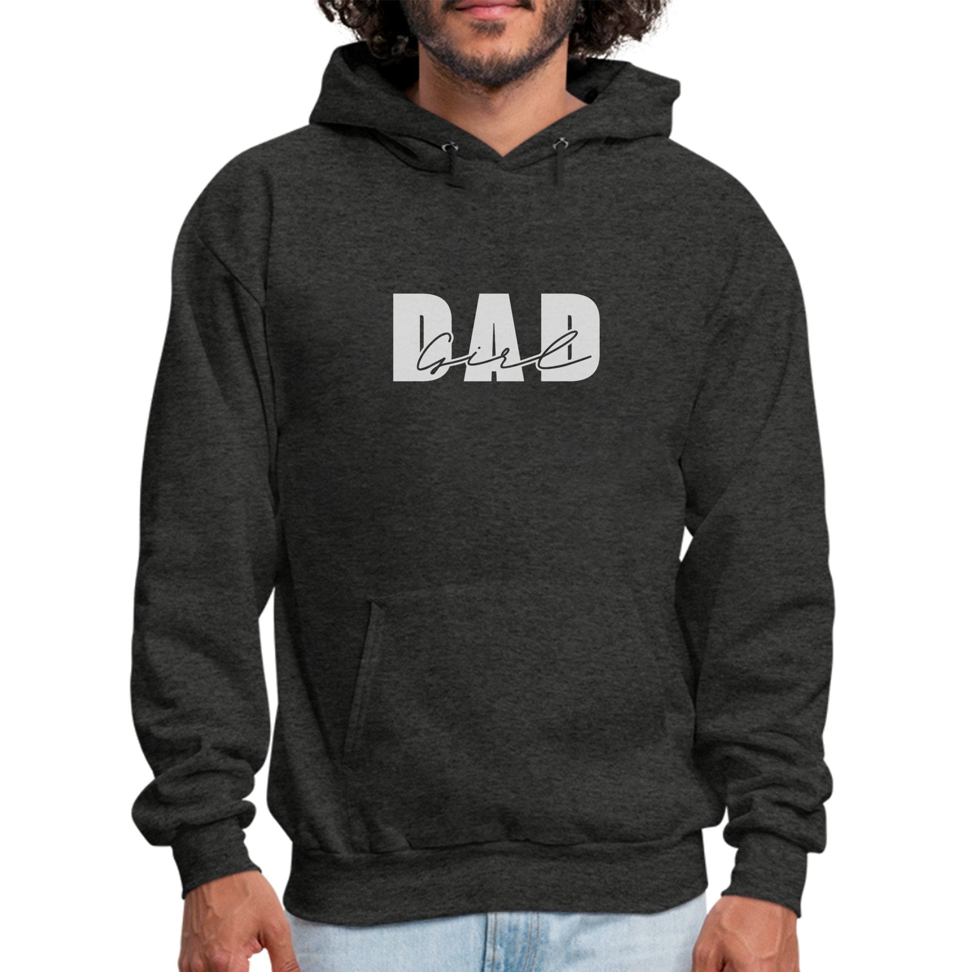 Mens Graphic Hoodie - Girl Dad - P's One-Stop Shop 