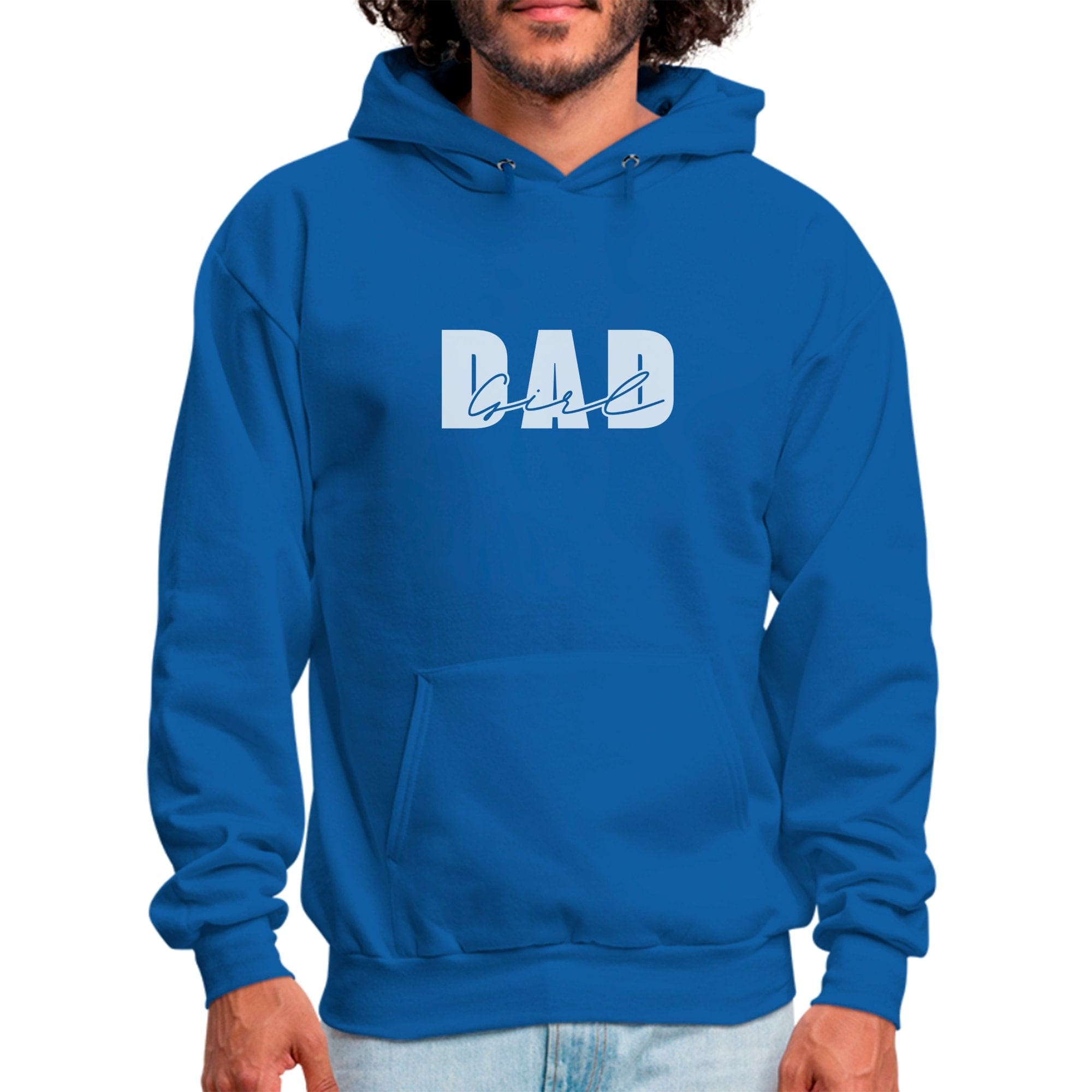 Mens Graphic Hoodie - Girl Dad - P's One-Stop Shop 