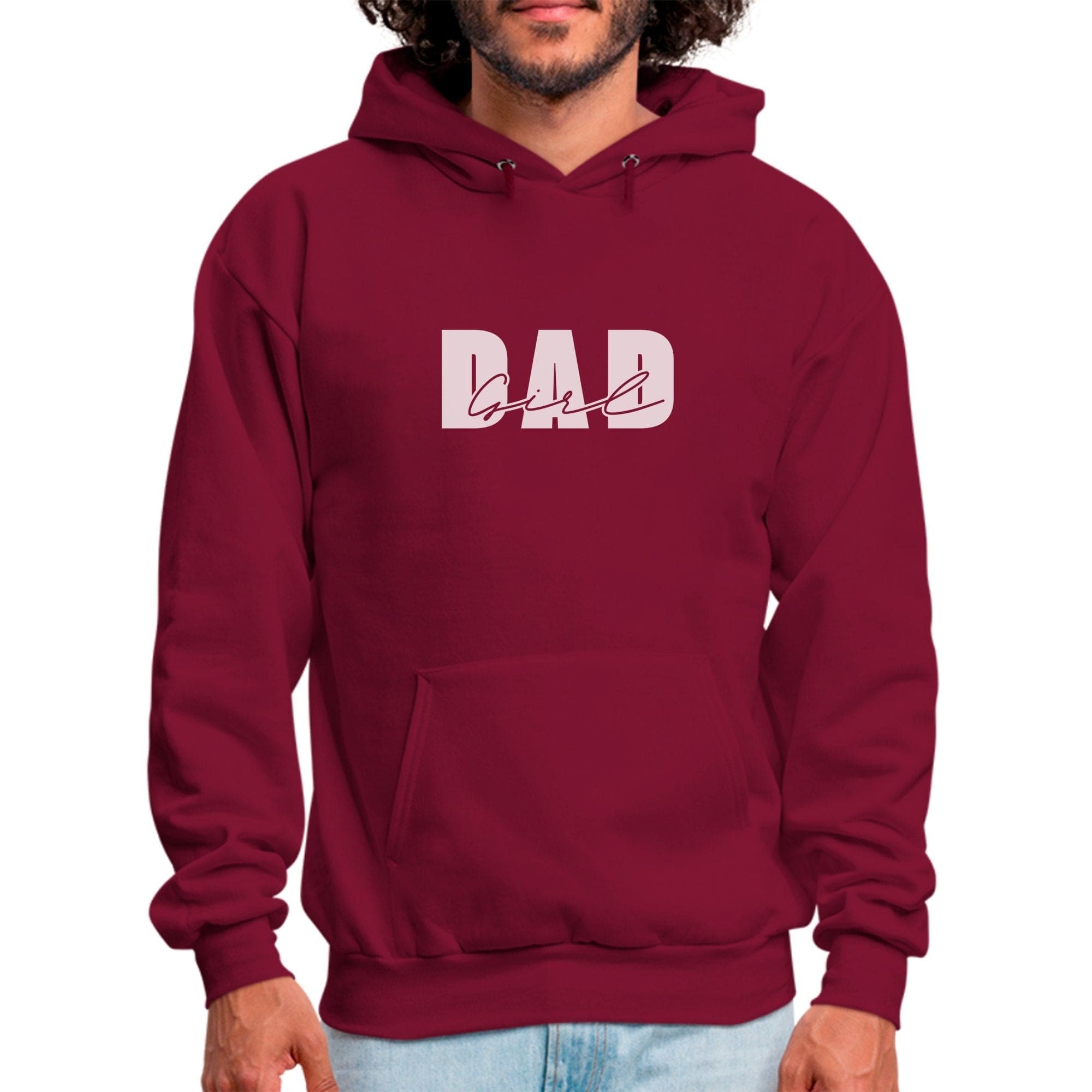 Mens Graphic Hoodie - Girl Dad - P's One-Stop Shop 