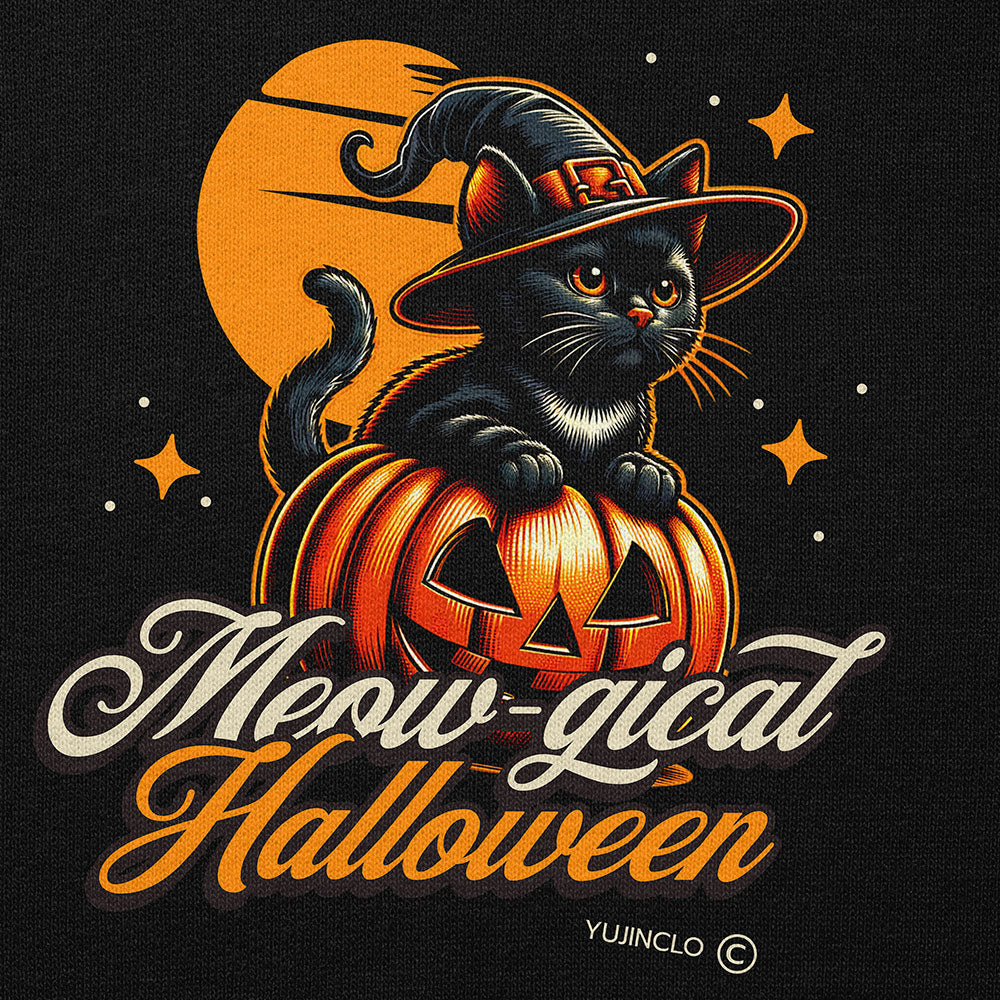 Meowgical Halloween Hoodie - P's One-Stop Shop 