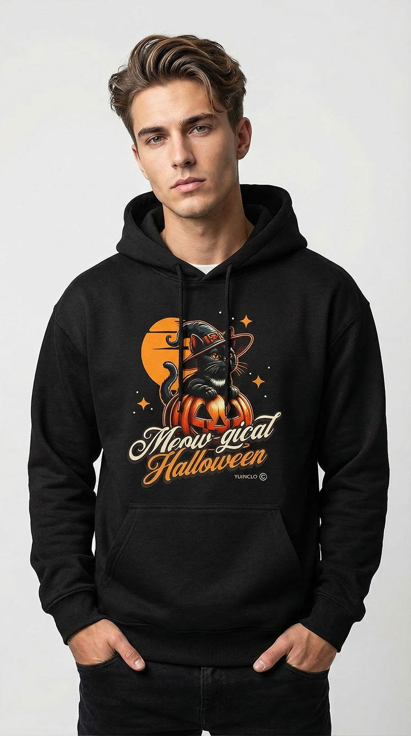 Meowgical Halloween Hoodie - P's One-Stop Shop 