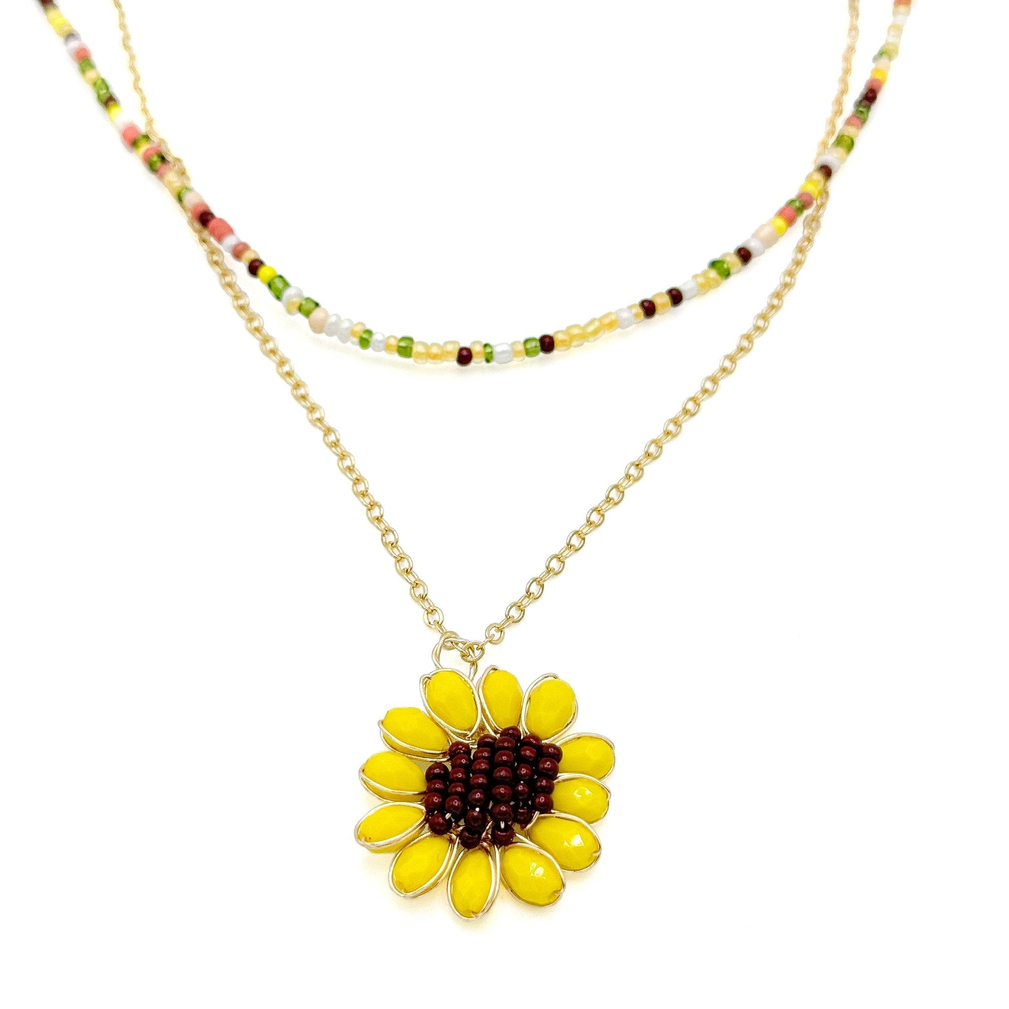Mirasol necklace (Autumn edition) - P's One-Stop Shop 