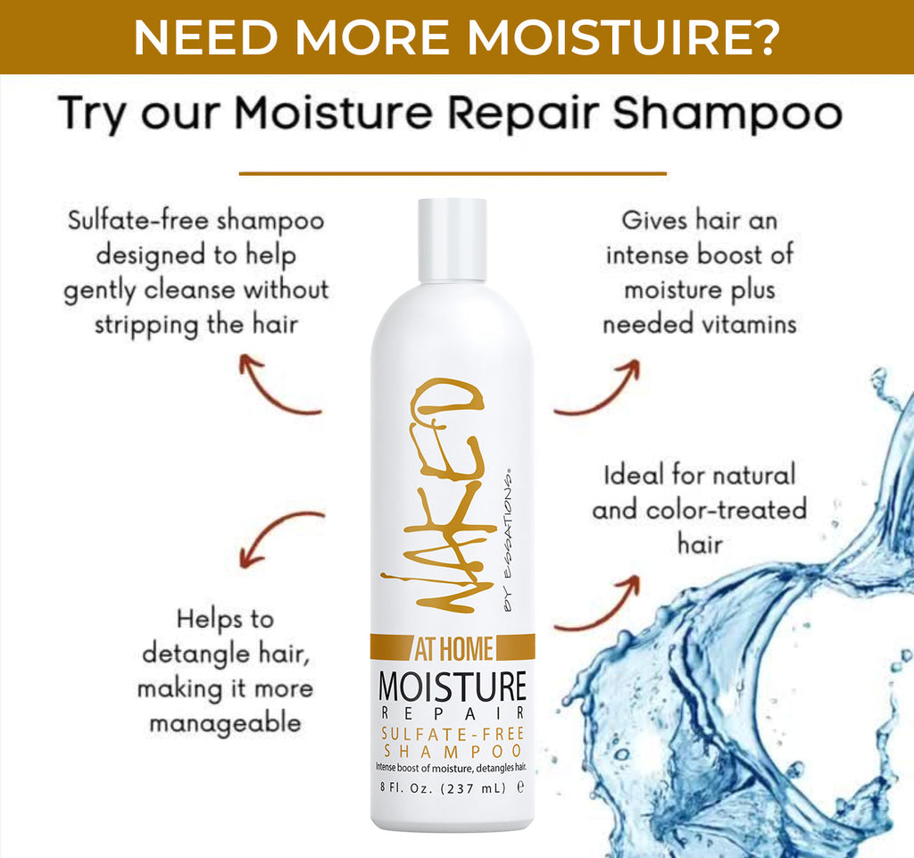 Moisture Repair Sulfate-Free Shampoo - Naked by Essations - P's One-Stop Shop 