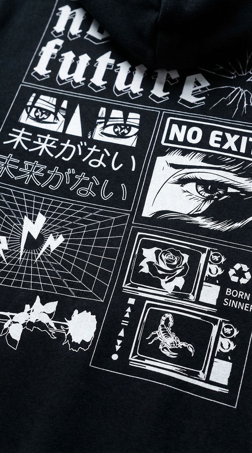 No Future Hoodie - P's One-Stop Shop 
