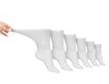 Non-binding Cotton Diabetic Crew Socks (6-pair Pack) - P's One-Stop Shop 