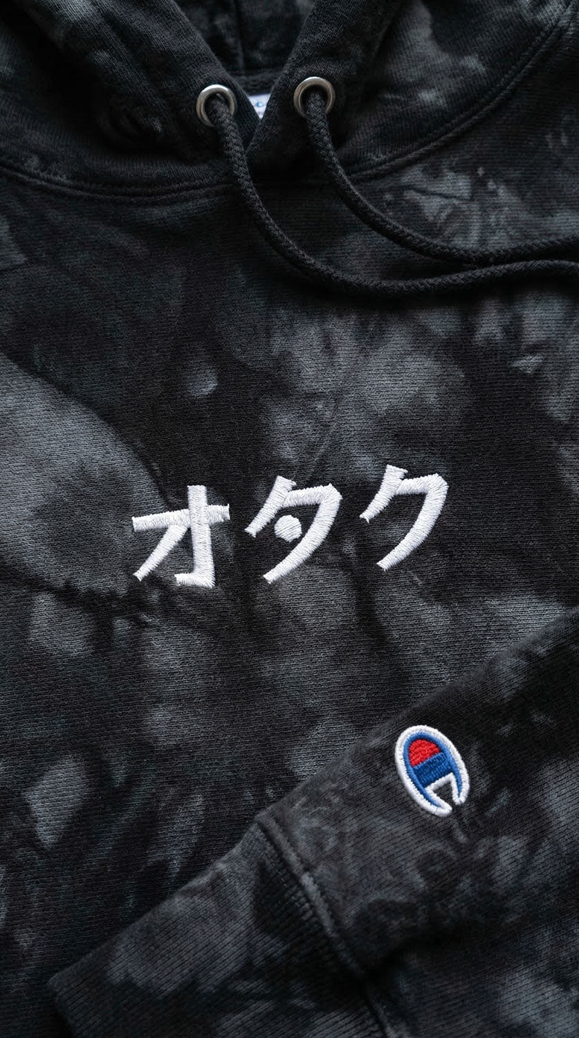Otaku Tie-Dye Hoodie - P's One-Stop Shop 
