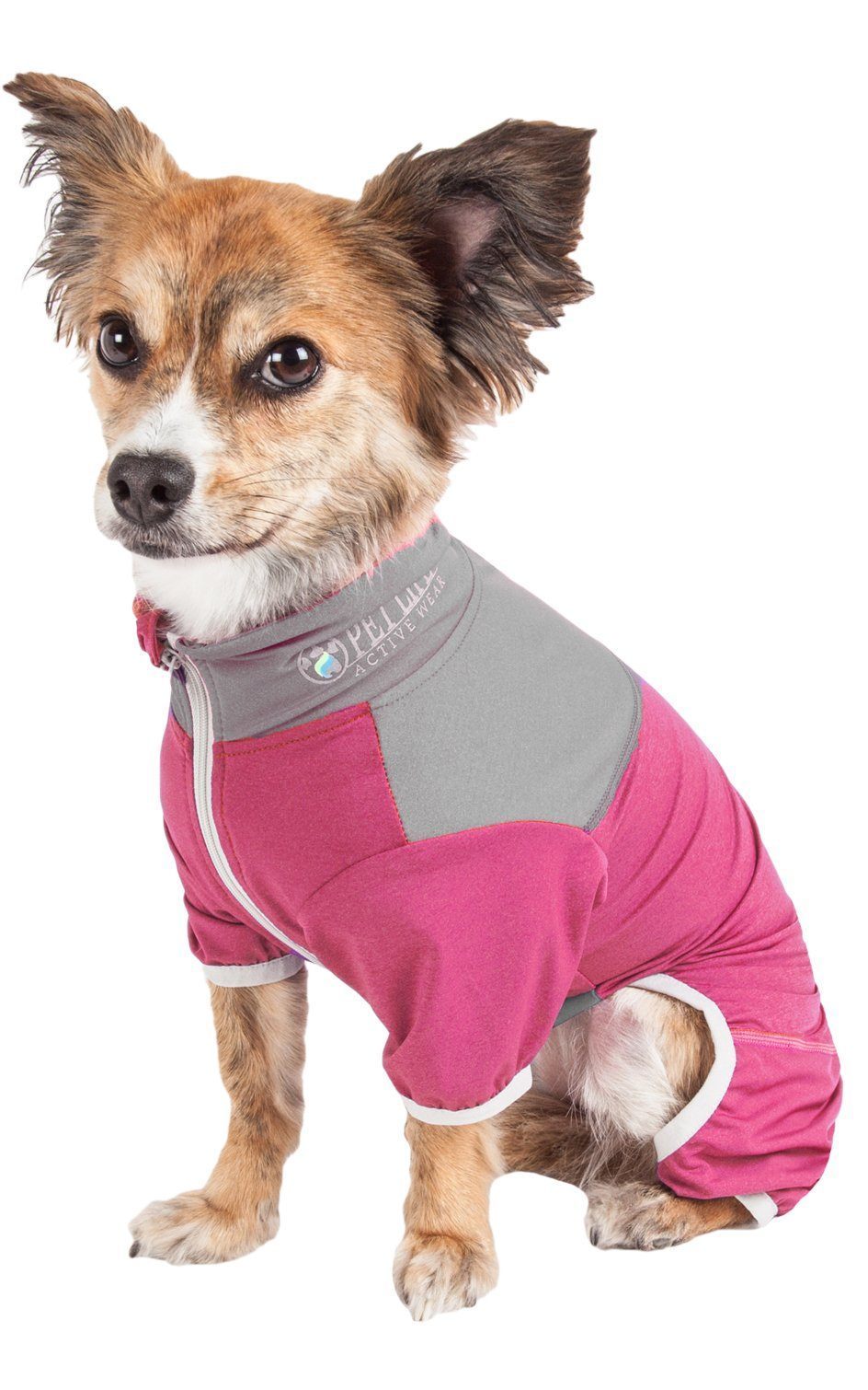 Pet Life ®  Active 'Embarker' 4-Way Stretch Fitness Yoga Full Body Dog Tracksuit - P's One-Stop Shop 