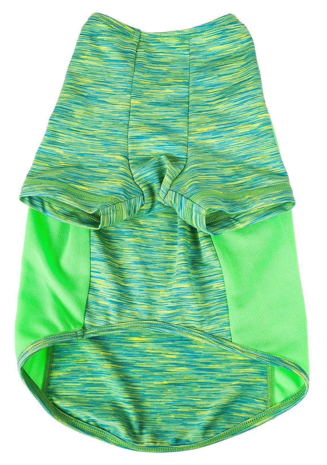 Pet Life ® Active 'Warf Speed' Heathered Ultra-Stretch Yoga Fitness Dog T-Shirt - P's One-Stop Shop 