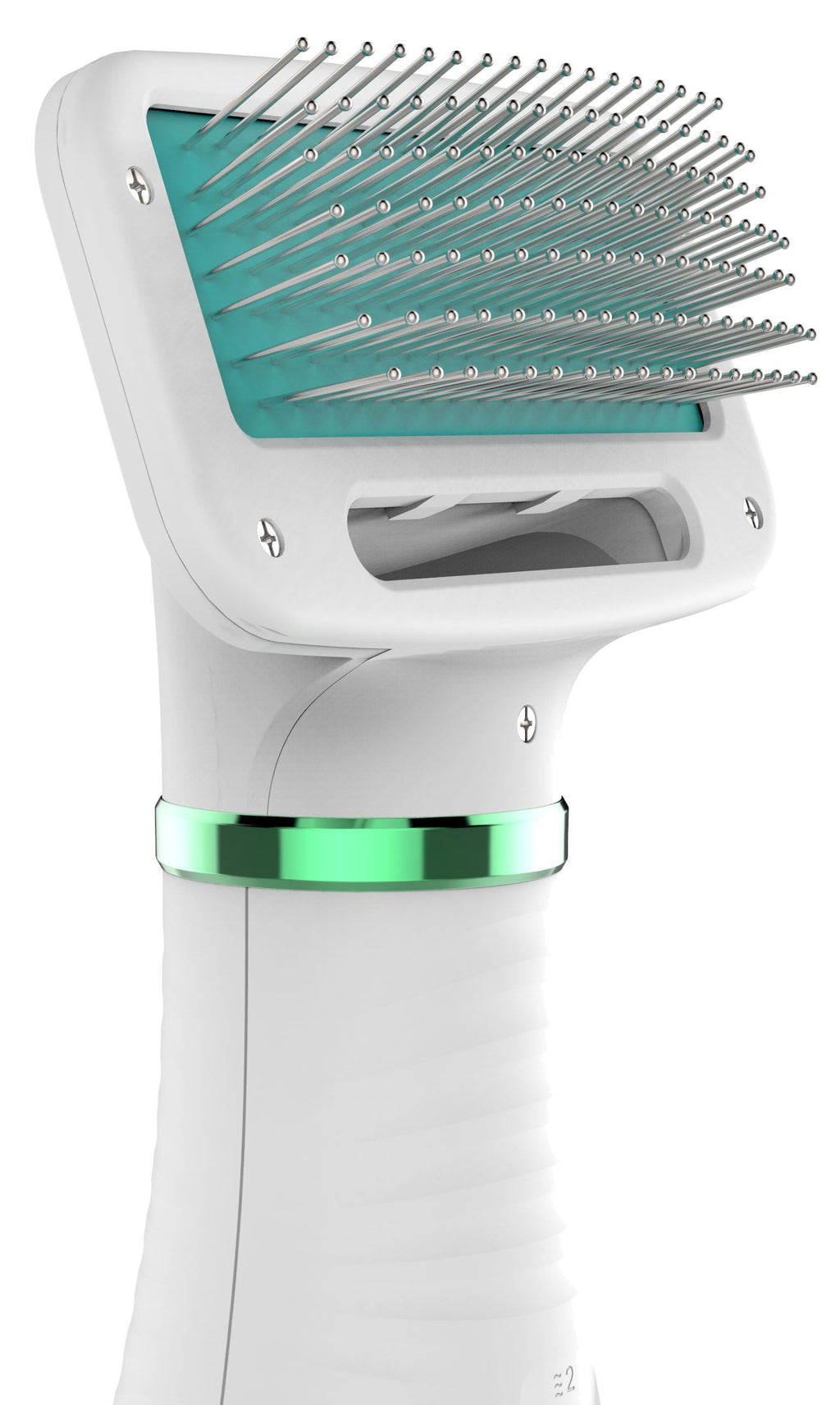 Pet Life ® 'Aero-Groom' 2-in-1 Electronic Pet Dryer and Pin Brush - P's One-Stop Shop 