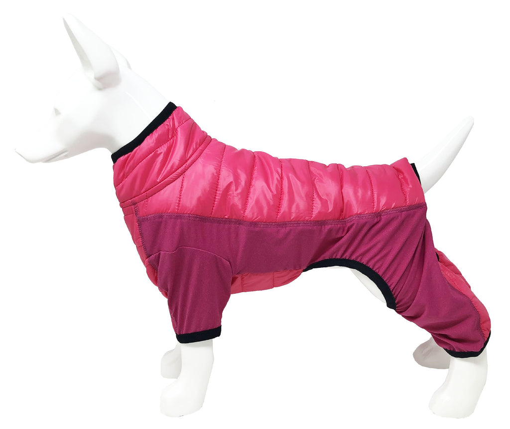 Pet Life ® 'Aura-Vent' Lightweight 4-Season Stretch and Quick-Dry Full Body Dog Jacket - P's One-Stop Shop 