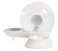 Pet Life ® 'Auto-Myst' Snail Shaped 2-in-1 Automated Gravity Pet Filtered Water Dispenser and Food Bowl - P's One-Stop Shop 