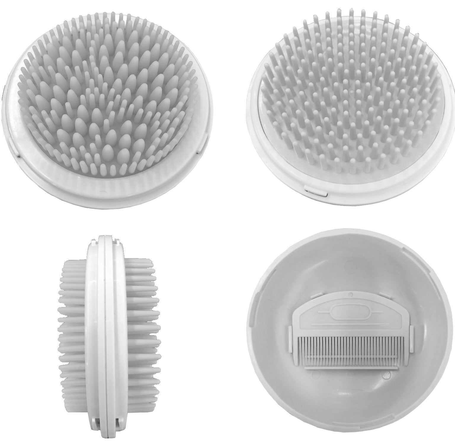 Pet Life ® 'Bravel' 3-in-1 Travel Pocketed Dual Grooming Brush and Pet Comb - P's One-Stop Shop 