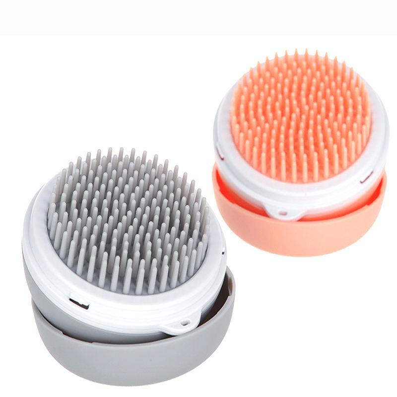Pet Life ® 'Bravel' 3-in-1 Travel Pocketed Dual Grooming Brush and Pet Comb - P's One-Stop Shop 