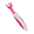 Pet Life ® 'Denta-Clean' Dual-Sided Action Bristle Pet Toothbrush - P's One-Stop Shop 