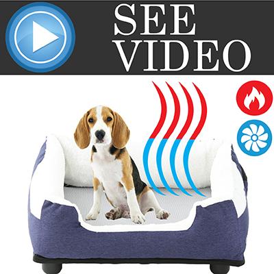 Pet Life "Dream Smart" Electronic Heating and Cooling Smart Dog Bed - P's One-Stop Shop 