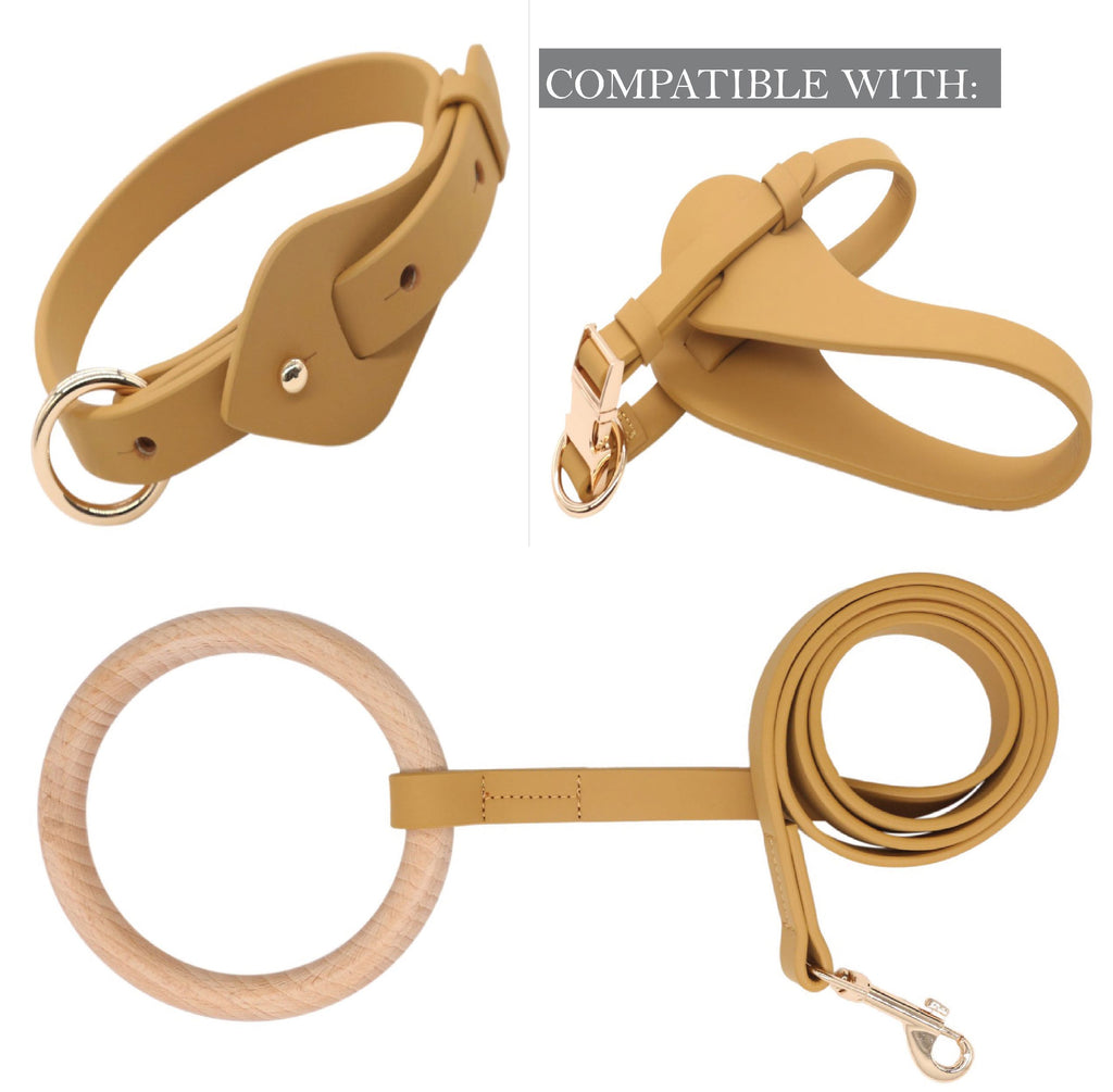 Pet Life ® 'Ever-Craft' Boutique Series Adjustable Designer Leather Dog Collar - P's One-Stop Shop 