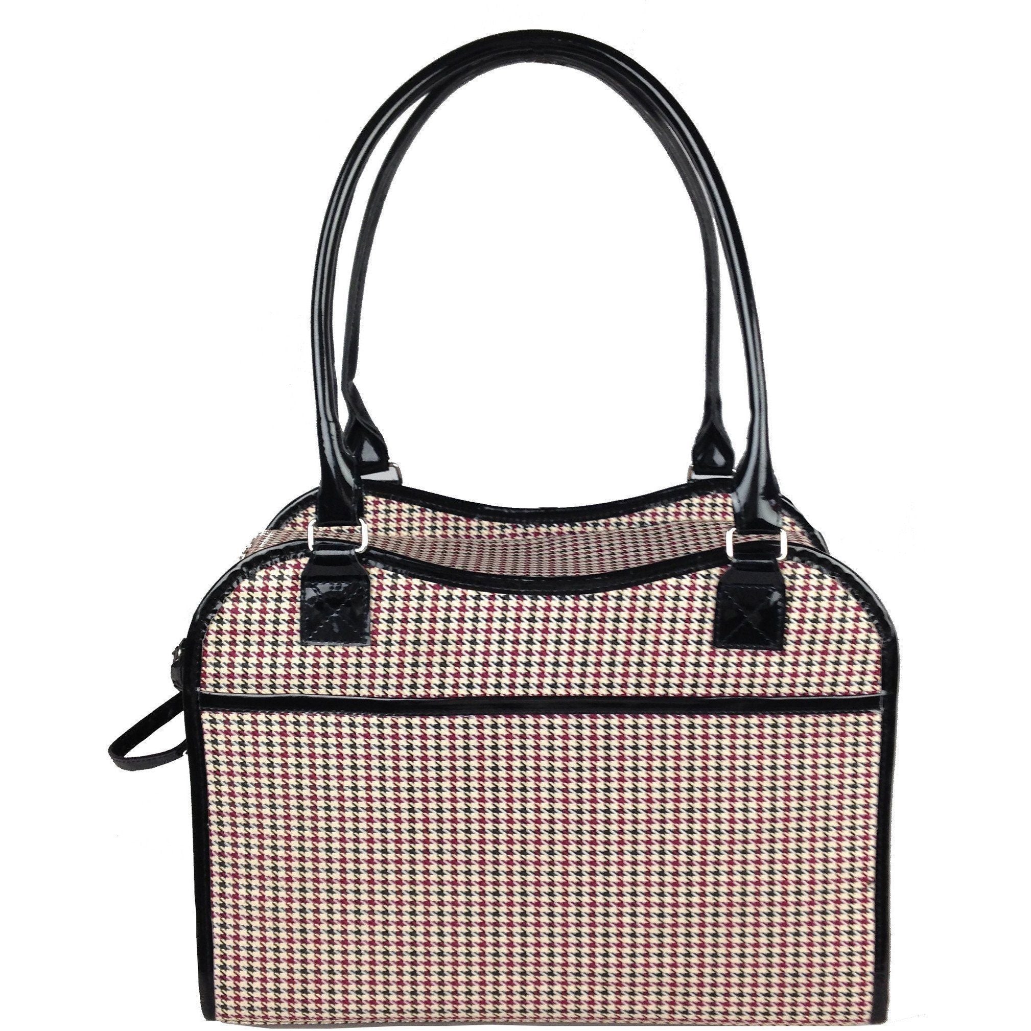 Pet Life ® Exquisite Airline Approved Designer Travel Pet Dog Handbag Carrier - P's One-Stop Shop 