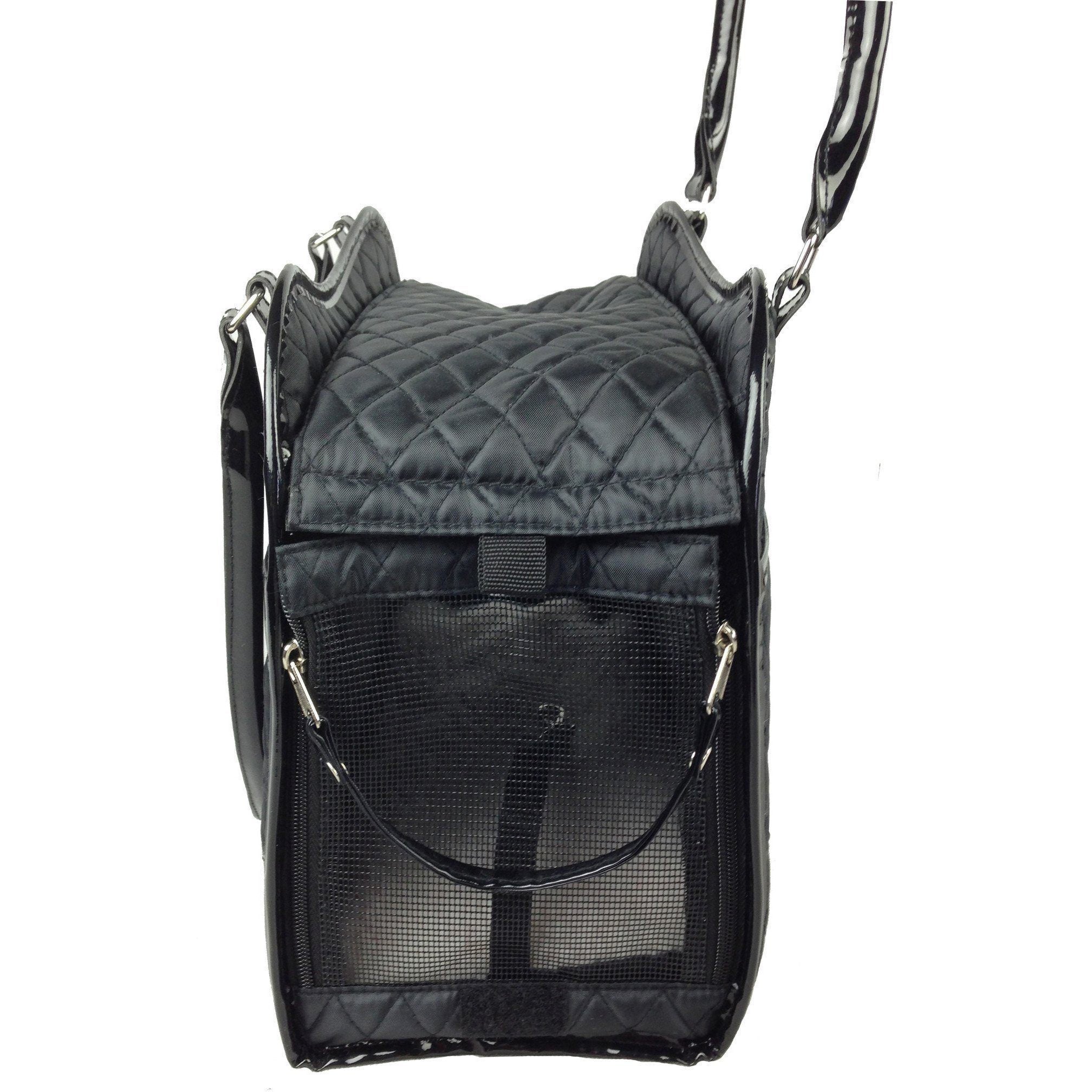 Pet Life ® Exquisite Airline Approved Designer Travel Pet Dog Handbag Carrier - P's One-Stop Shop 